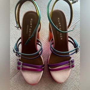 Kurt Geiger new pair heels multicolor size 7